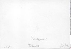 Historisches Foto (Rückseite) von Ululapagurus oroszyi (Fraaije et al., 2019) (NHMW-AFW-GEO-BACHMAYER-FOTO-1990-0041-0194)